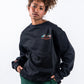 CREWNECK NEGRO UNISEX SANARA MAÑANA - DETALLES