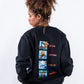 CREWNECK NEGRO UNISEX SANARA MAÑANA - CONFIANZA