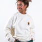 CREWNECK CREMA UNISEX SANARA MAÑANA - CONFIANZA