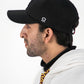GORRA ORÍGENES NEGRO AL TONO - FRENTE DURO