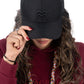 GORRA TRUCKER ORÍGENES NEGRO AL TONO - FRENTE DURO