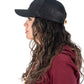 GORRA TRUCKER ORÍGENES NEGRO AL TONO - FRENTE DURO