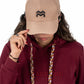 GORRA ORÍGENES BEIGE - FRENTE DURO
