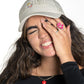 GORRA TIERRA QUERIDA MARFIL - FRENTE DURO