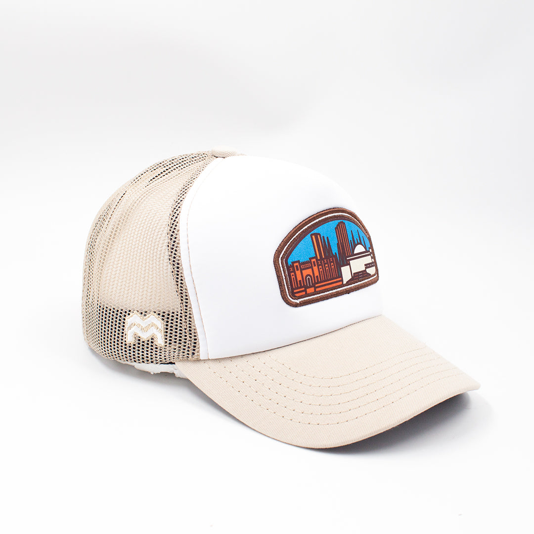 GORRA TRUCKER RINCONES CAPITALINOS MACARENA - UNISEX FRENTE DURO