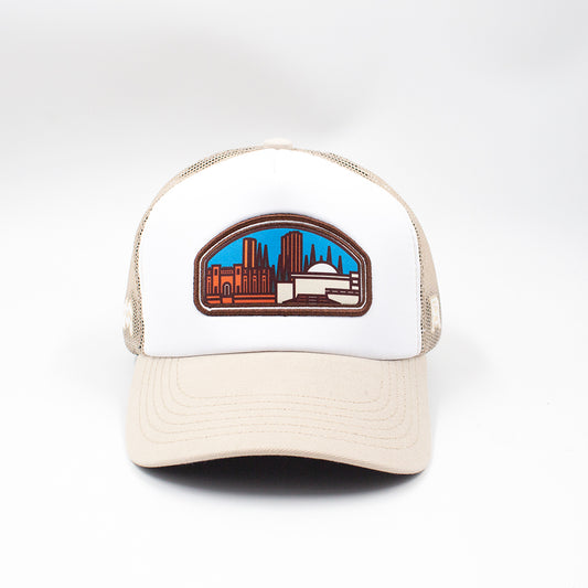 GORRA TRUCKER RINCONES CAPITALINOS MACARENA - UNISEX FRENTE DURO