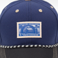 GORRA MENSAJEROS ESTAMPILLA AZUL - FRENTE DURO