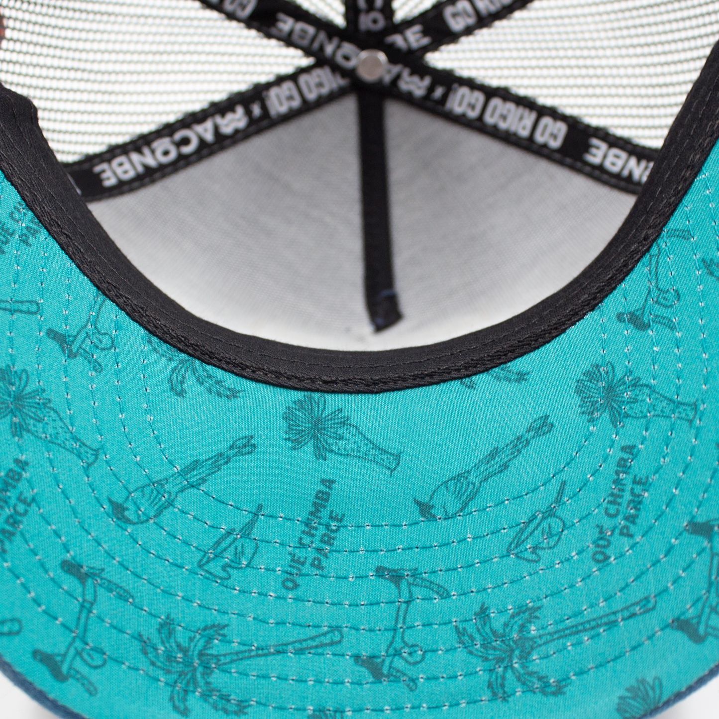 GORRA TRUCKER COLOMBIA EN 2 RUEDAS ALTO DE PATIOS - FRENTE DURO