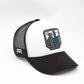 GORRA TRUCKER RINCONES CAPITALINOS CENTRO - UNISEX FRENTE DURO